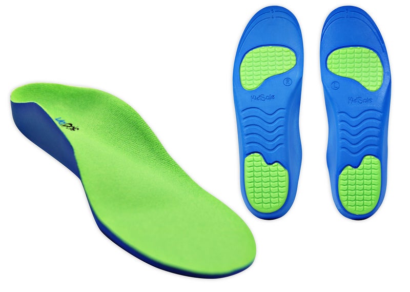 KidSole Neon Fix Premium Grade Orthotic Insole by KidSole, (24 CM) Kids Size 4-6 - Image 2